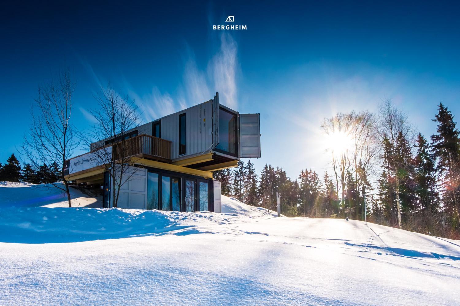 Bergheim Container Loft Villa Schoeneck  Luaran gambar